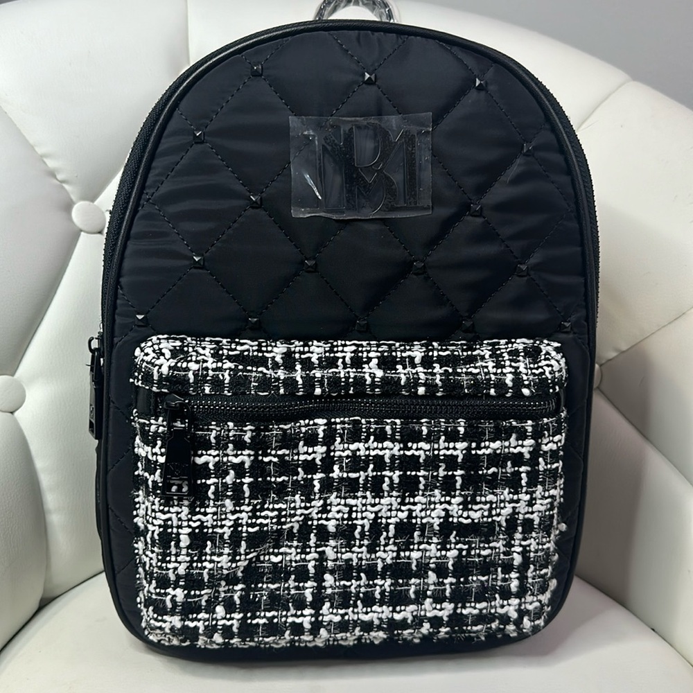 NWT BADGLEY MISCHKA QUILTED NYLON BACKPACK